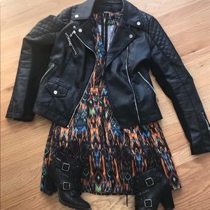 Black cocktail dress